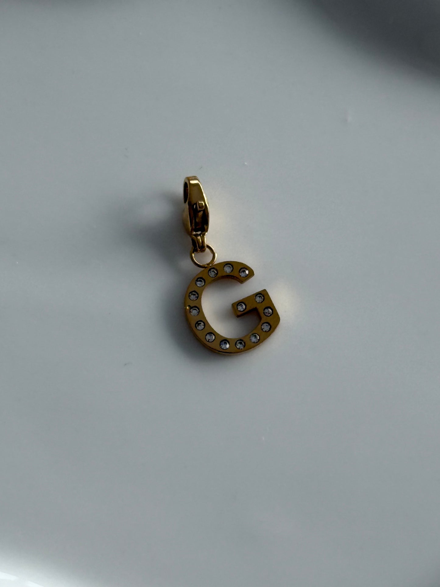Lettres avec strass