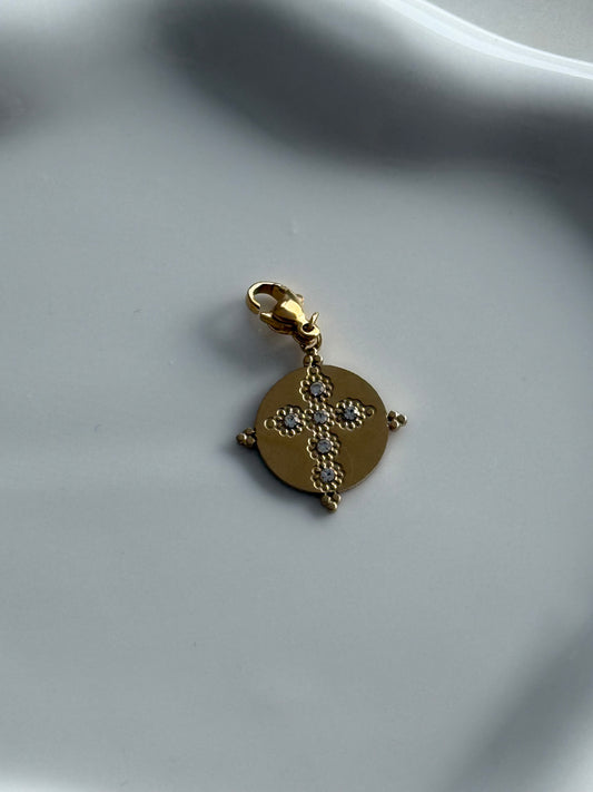 Croix avec strass