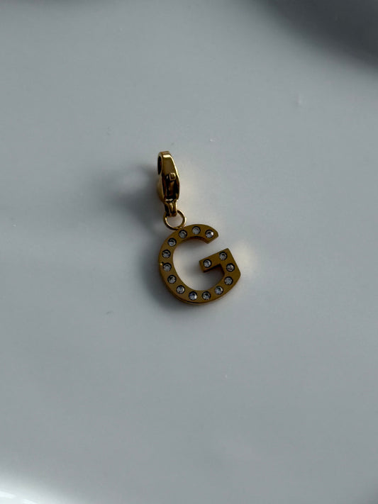 Lettres avec strass