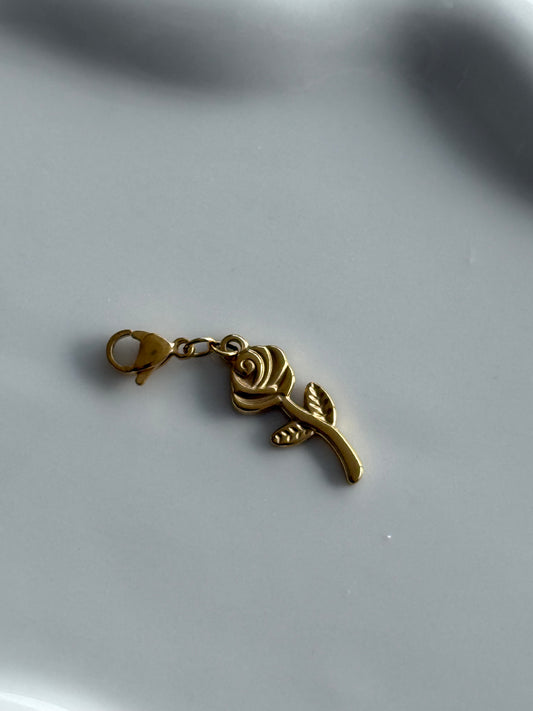 Charms rose en acier inoxydable pour vos bijoux personnalisés