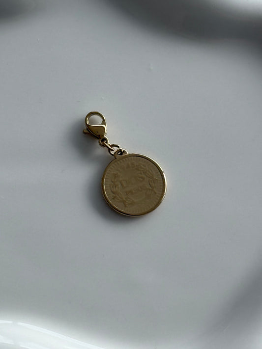 Charms pièce de monnaie